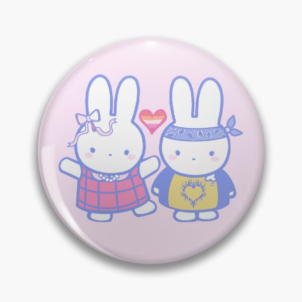 Artikelvorschau, Femme x Butch Bunnies (Lesbian Heart) entworfen und verkauft von Mariella M.