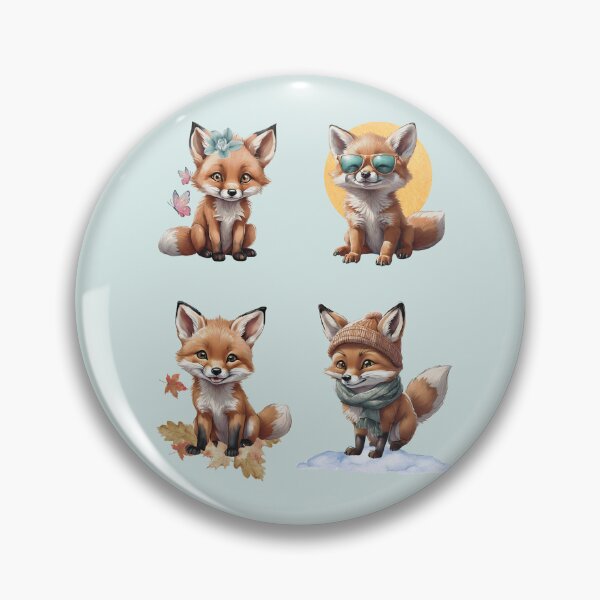 Item preview, LittleGnomad - The Four Seasons Of A Fox designed and sold by LittleGnomad.