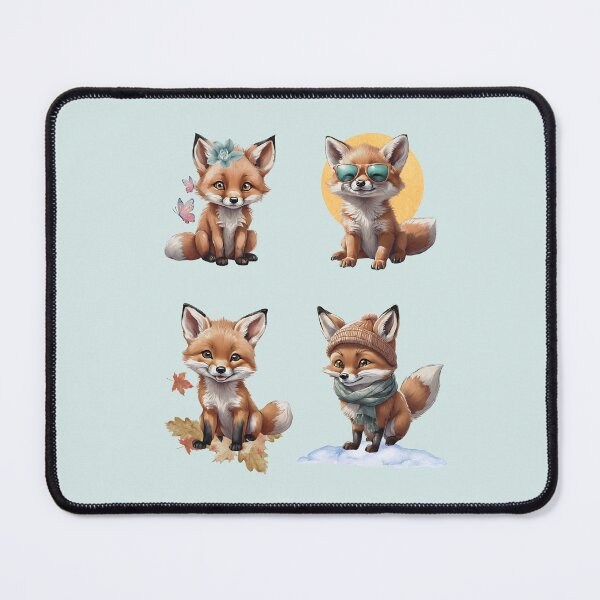 Item preview, LittleGnomad - The Four Seasons Of A Fox designed and sold by LittleGnomad.