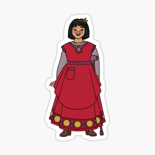 Wish Movie Asha and Valentino Sticker for Sale by Stylish-Geek