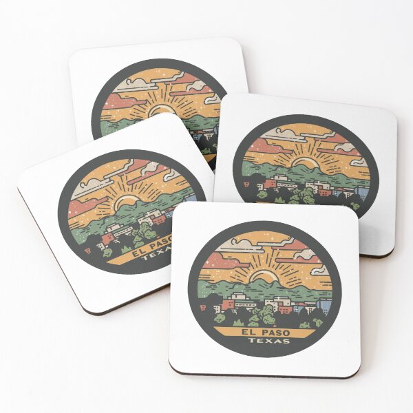Item preview, El Paso, Texas | Sunrise in Texas designed and sold by CircinusStore.