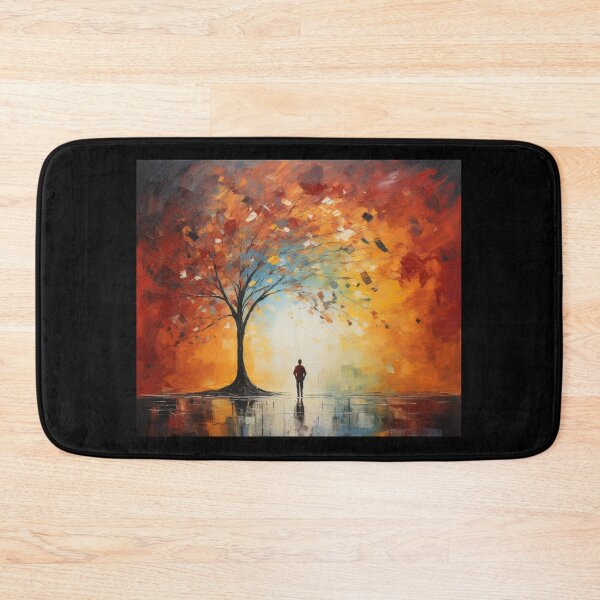 Item preview, man stand with tree designed and sold by UILOVE.