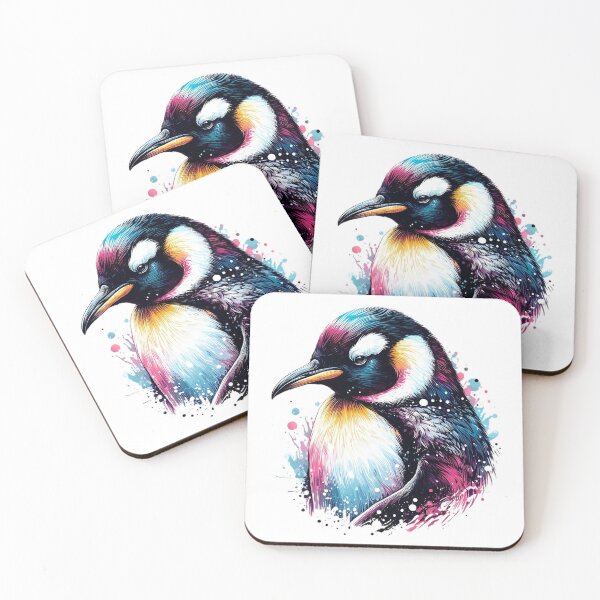 Item preview, Beautiful and majestic colorful penguin designed and sold by Marcoshop10.