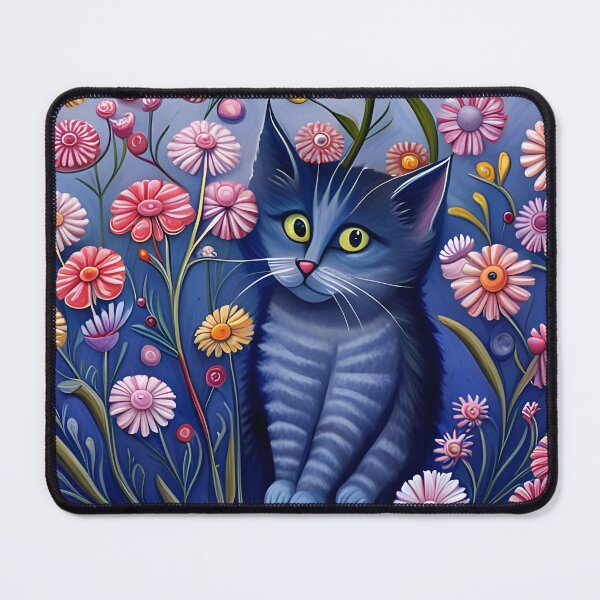 Item preview, Purple Kitten 1 designed and sold by Reclining Buddha Cat.