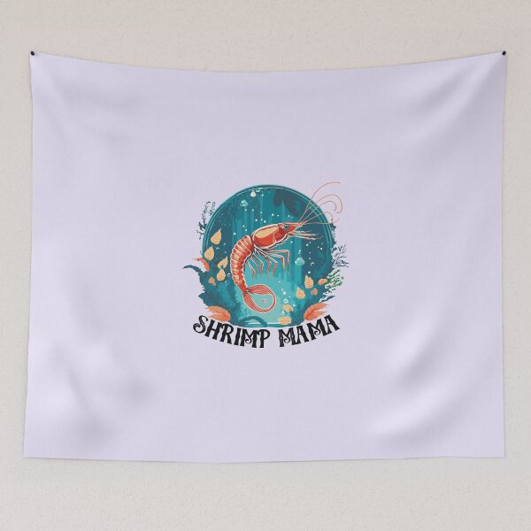 Item preview, Cherry Shrimp Mama designed and sold by Corner-Distro.