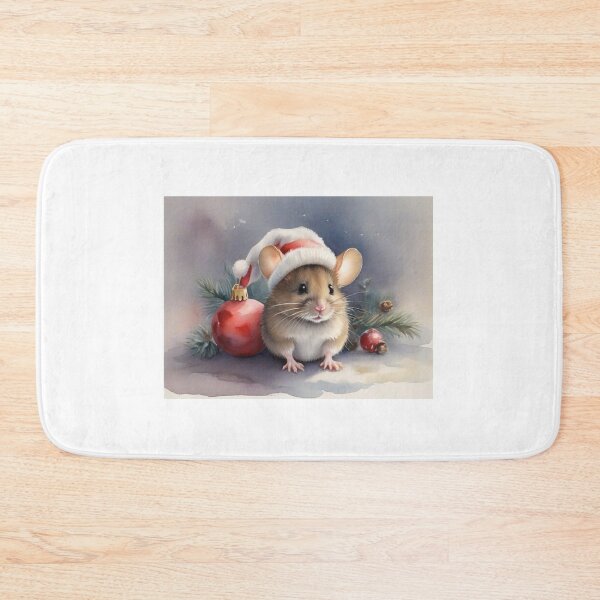 Item preview, A mouse and a Christmas bauble. designed and sold by KilianSzmid.