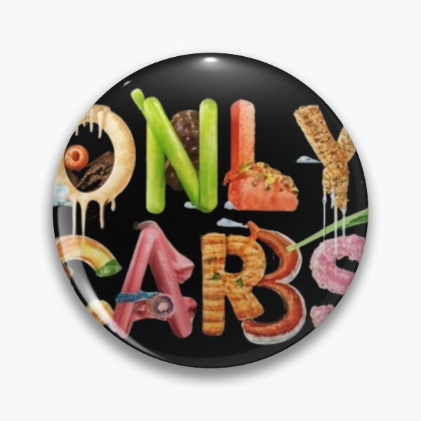Item preview, "Chic and Cheeky: 'Only Carbs' Quote Tee for Food Lovers" designed and sold by Obinne.