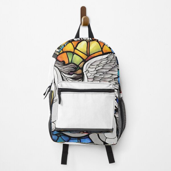 Item preview,  colorful stained glass with animals, Pegasus 1 designed and sold by GroonSpace.