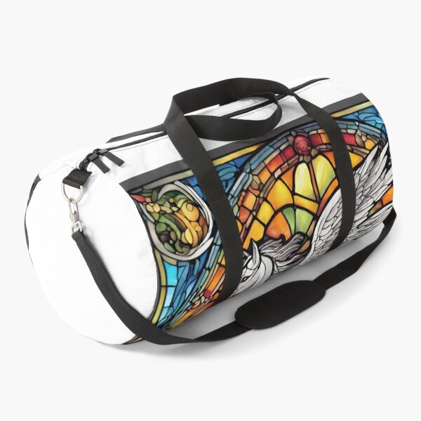 Item preview,  colorful stained glass with animals, Pegasus 1 designed and sold by GroonSpace.