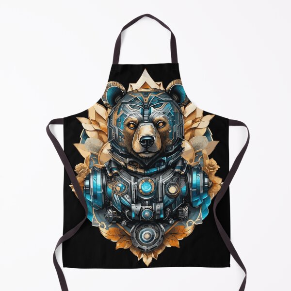 Item preview, Futuristic Bear 001 designed and sold by manifestroots.