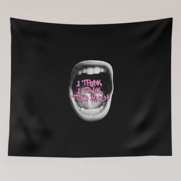 Item preview, I Think I Talk Too Much designed and sold by SolMarCustom.