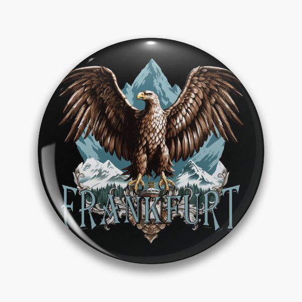 Item preview, Frankfurt with eagle, gift Frankfurt, golden eagle designed and sold by Andrea-Design.
