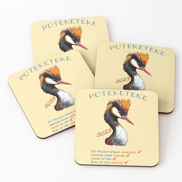 Item preview, Funny New Zealand Bird of the Century Grebe 2023 designed and sold by GVRDesign.