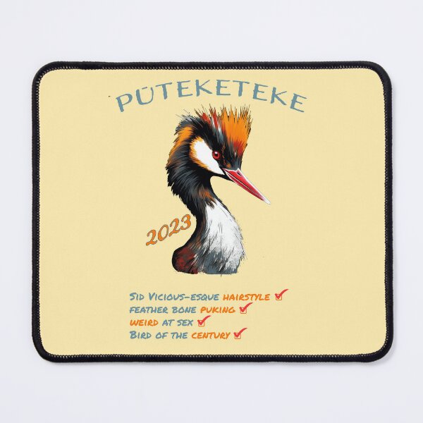 Item preview, Funny New Zealand Bird of the Century Grebe 2023 designed and sold by GVRDesign.