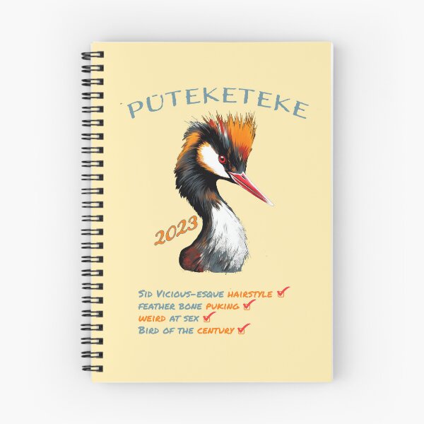 Item preview, Funny New Zealand Bird of the Century Grebe 2023 designed and sold by GVRDesign.