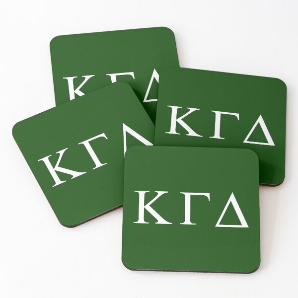 Item preview, Kappa Gamma Delta White Greek Letters designed and sold by KGD Theta Chapter.