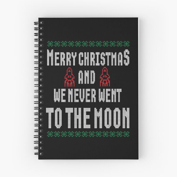Item preview, Moon Landing Hoax - Ugly Christmas Sweater designed and sold by TaraGbear.