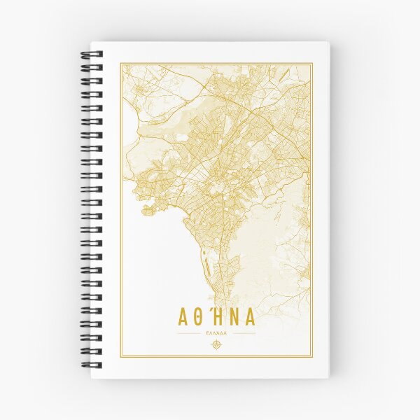 Item preview, Map of Athens - Χάρτης Αθήνας designed and sold by feether-store.