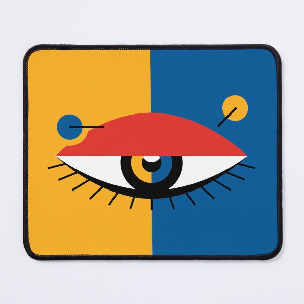 Item preview, Geometric Bauhaus eye designed and sold by Enmotion.