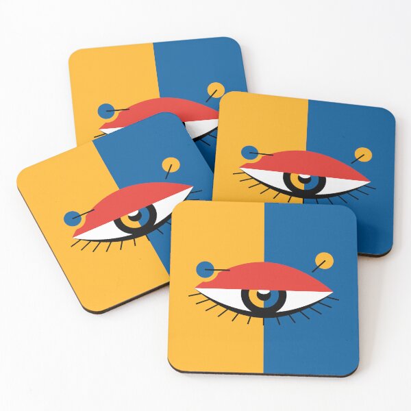 Item preview, Geometric Bauhaus eye designed and sold by Enmotion.