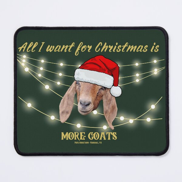 Item preview, Christmas Goats | Cute Goats | Funny Goats | Goat Puns designed and sold by PistolRidgeFarm.