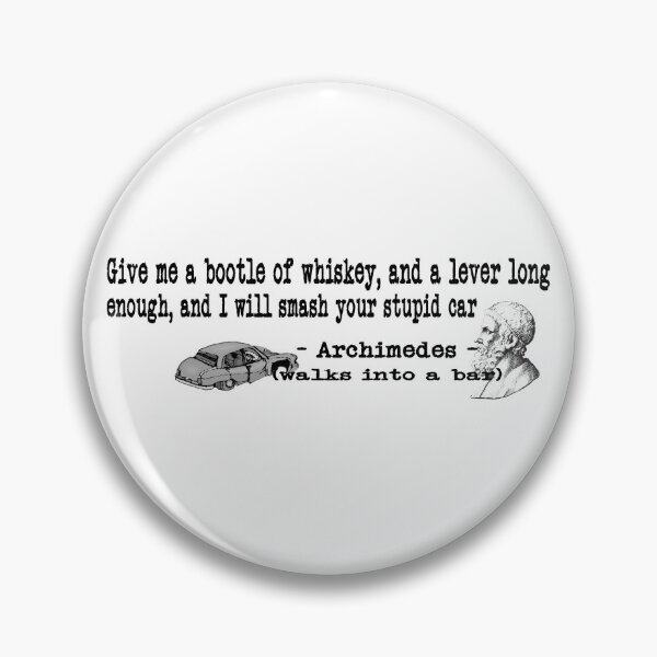 Item preview, Archimedes Walks Into A Bar #3 designed and sold by 300Spikes.
