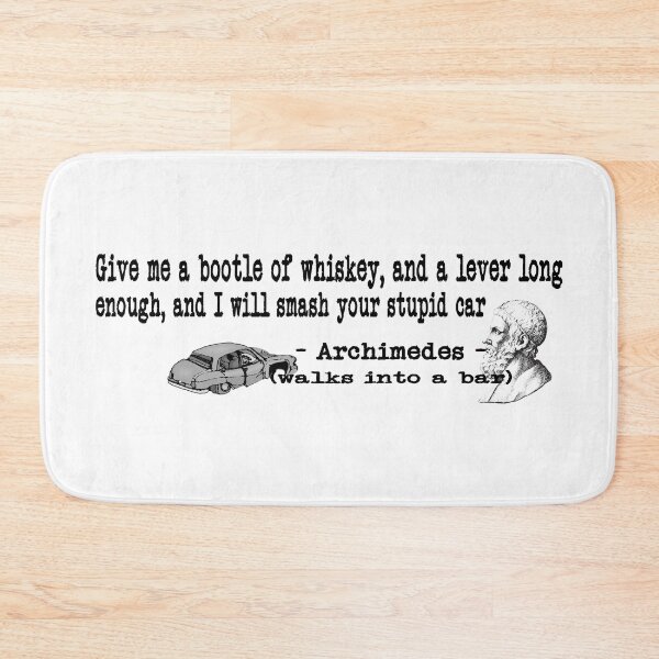 Item preview, Archimedes Walks Into A Bar #3 designed and sold by 300Spikes.