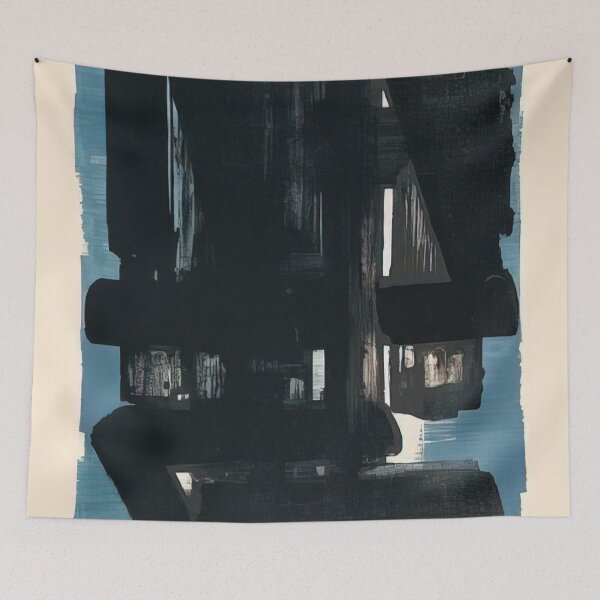 Item preview,    pierre soulages lithoqraphie designed and sold by NasriART.