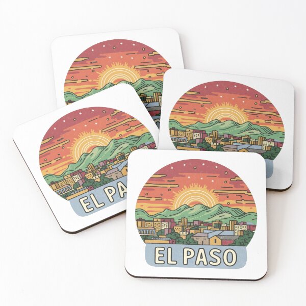 Item preview, El Paso, Texas | A beautiful Texas sunset designed and sold by CircinusStore.