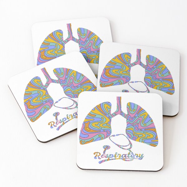 Item preview, Wavy Colorful Respiratory  designed and sold by natnat7w.
