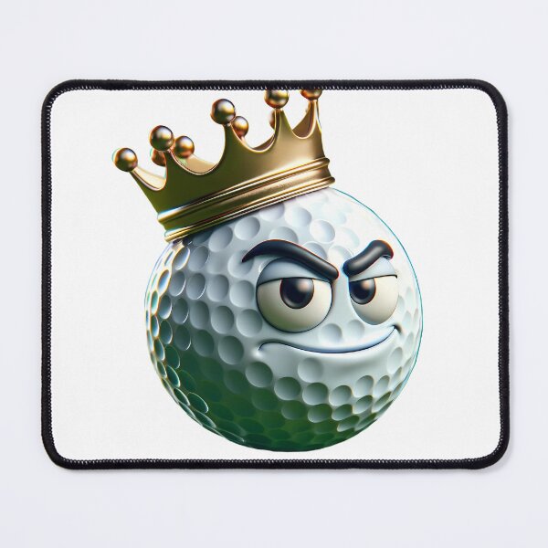 Item preview, Royal Tee Off - The Golf Ball King designed and sold by Pixel Dome.