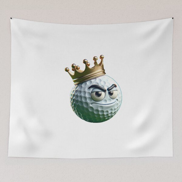 Item preview, Royal Tee Off - The Golf Ball King designed and sold by Pixel Dome.