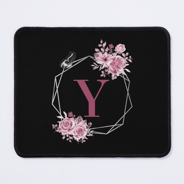Item preview, Elegant Y Letter Floral Monogram Design designed and sold by WomenLevelUp.