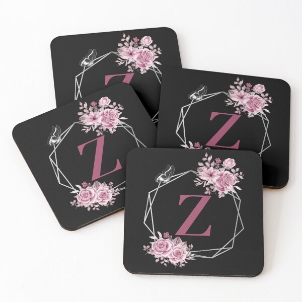 Item preview, Elegant Z Letter Floral Monogram Design designed and sold by WomenLevelUp.