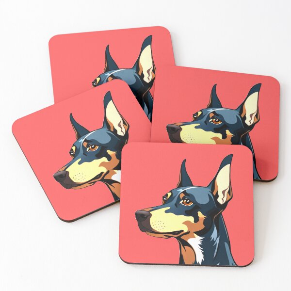 Item preview, Doberman Head in Color Sketch designed and sold by AD-Digital-Art.