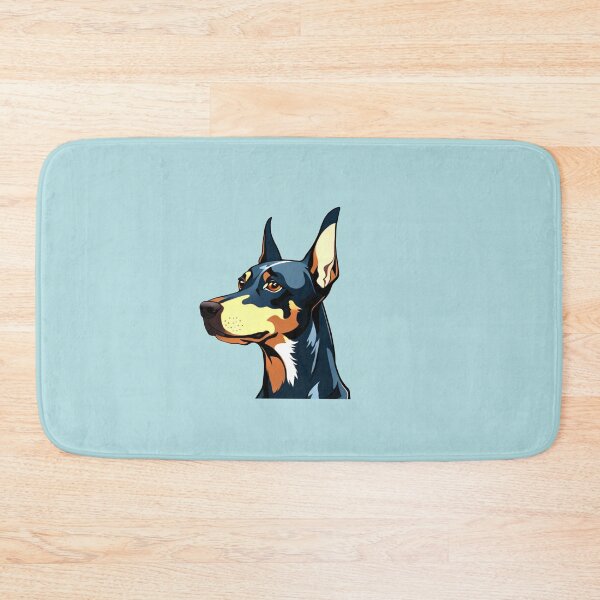 Item preview, Doberman Head in Color Sketch designed and sold by AD-Digital-Art.