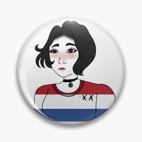 Item preview, Doomer Girl Wojak - Netherlands designed and sold by AztecaPixels.