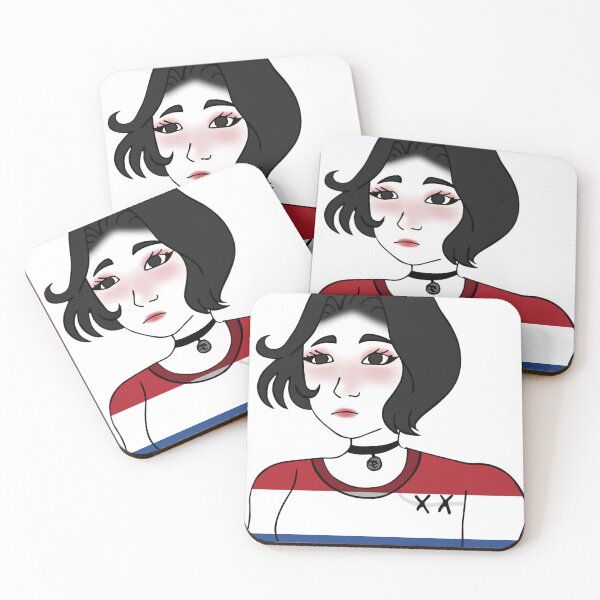 Item preview, Doomer Girl Wojak - Netherlands designed and sold by AztecaPixels.
