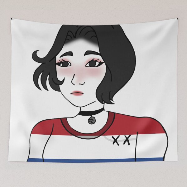 Item preview, Doomer Girl Wojak - Netherlands designed and sold by AztecaPixels.