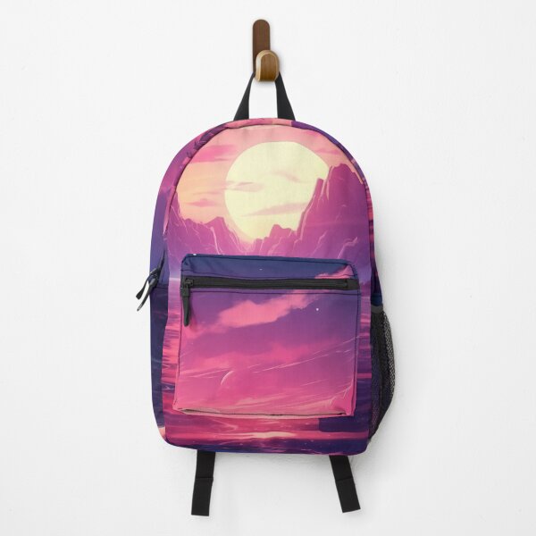 Item preview, Neon Oasis: Sunset Serenade on Retro Shores designed and sold by Mullet Monkey.