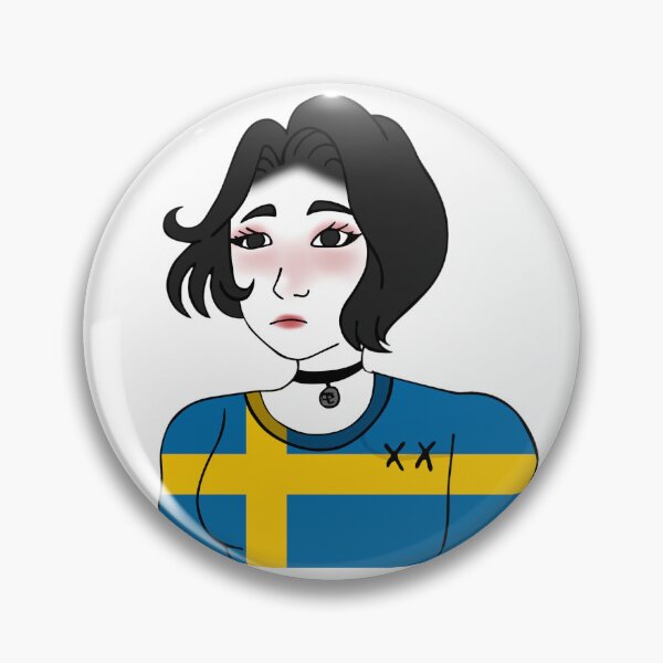 Item preview, Doomer Girl Wojak - Sweden designed and sold by AztecaPixels.