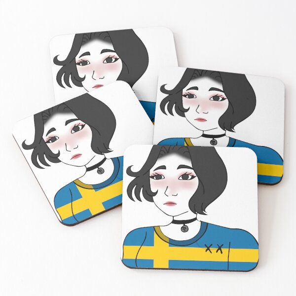 Item preview, Doomer Girl Wojak - Sweden designed and sold by AztecaPixels.