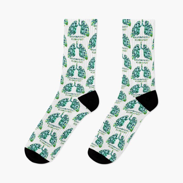 Item preview, Green Disco Fun Respiratory Therapist designed and sold by natnat7w.