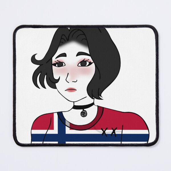 Item preview, Doomer Girl Wojak - Norway designed and sold by AztecaPixels.
