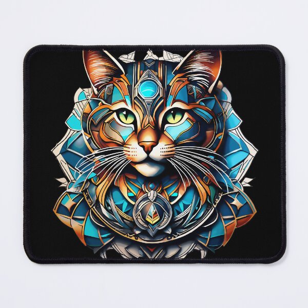 Item preview, Futuristic Cat 002 designed and sold by manifestroots.