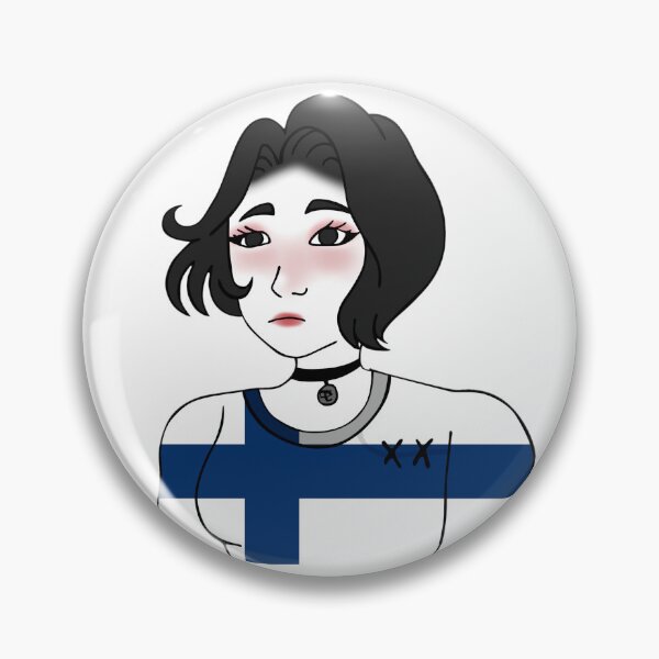Item preview, Doomer Girl Wojak - Finland designed and sold by AztecaPixels.