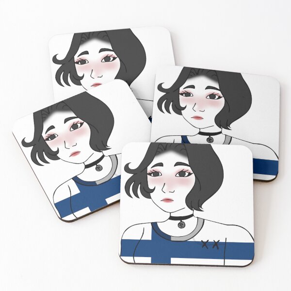 Item preview, Doomer Girl Wojak - Finland designed and sold by AztecaPixels.