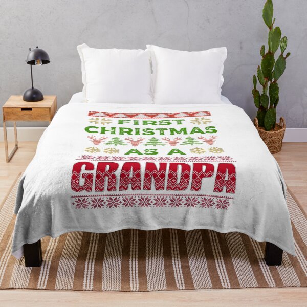 Item preview, First Christmas as Grandpa designed and sold by 4TeeToo.