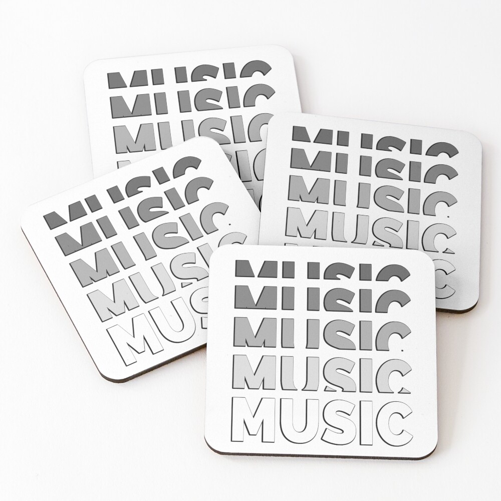 Item preview, Coasters (Set of 4) designed and sold by NotesForMusic.