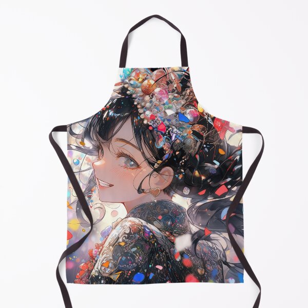 Item preview, Jubilant Sparkling Joyful Anime Girl designed and sold by bubblegoth.